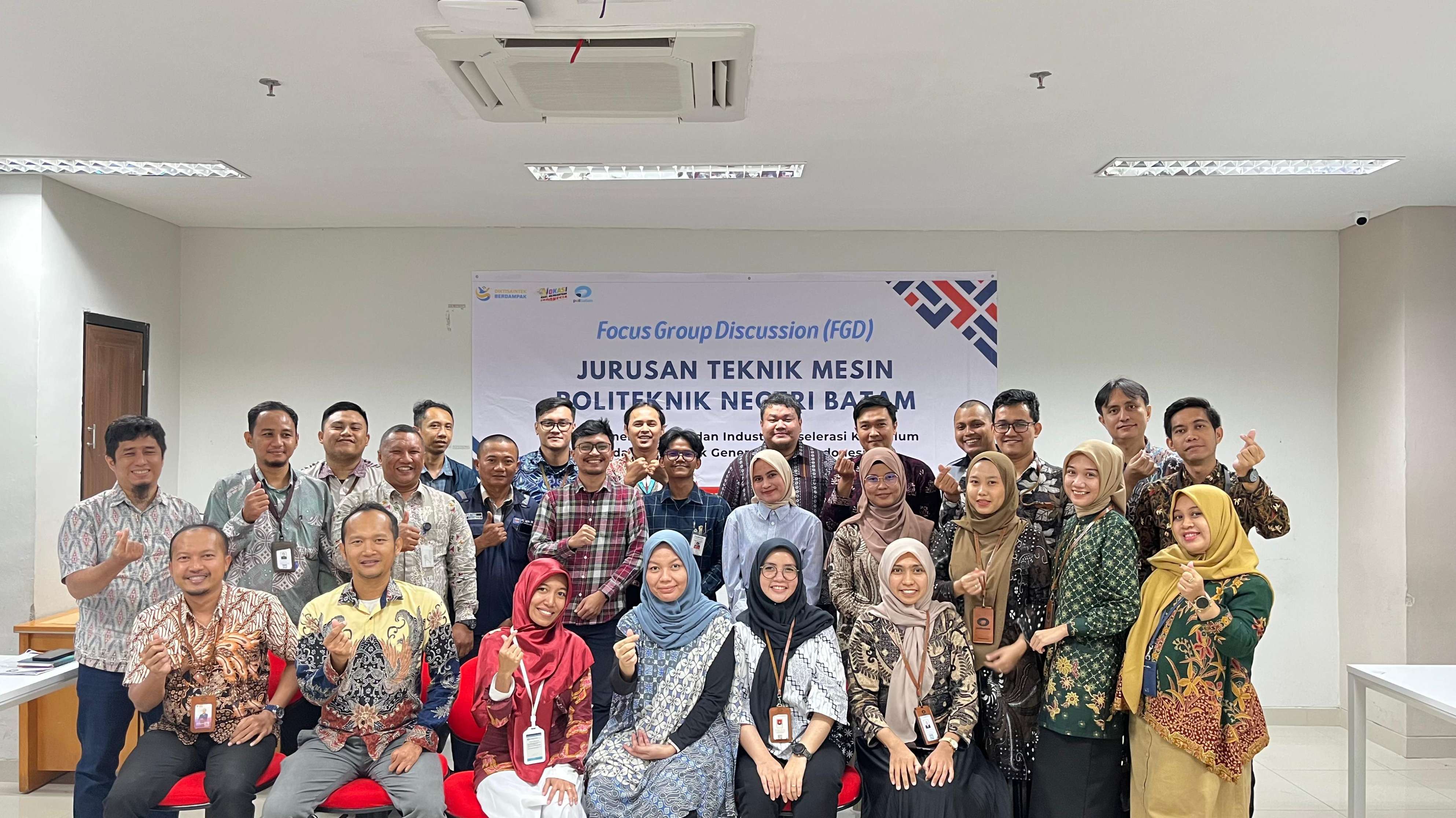 Kolaborasi Strategis, Jurusan Teknik Mesin Polibatam Gelar FGD Bersama Industri Thumbnail
